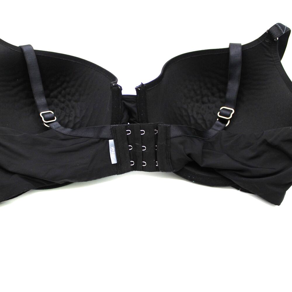 Aerie Harper Bra Womens Size 38DD Underwire Black Classic Padded T-Shirt‎ - Picture 2 of 5